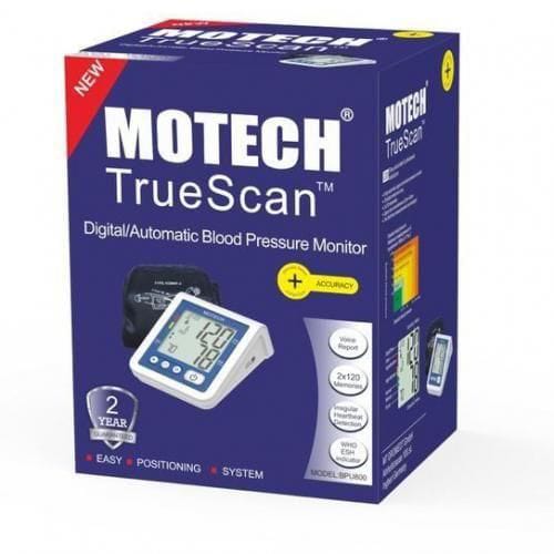 Motech Digital Blood Pressure Monitor for Home & Clinical Use