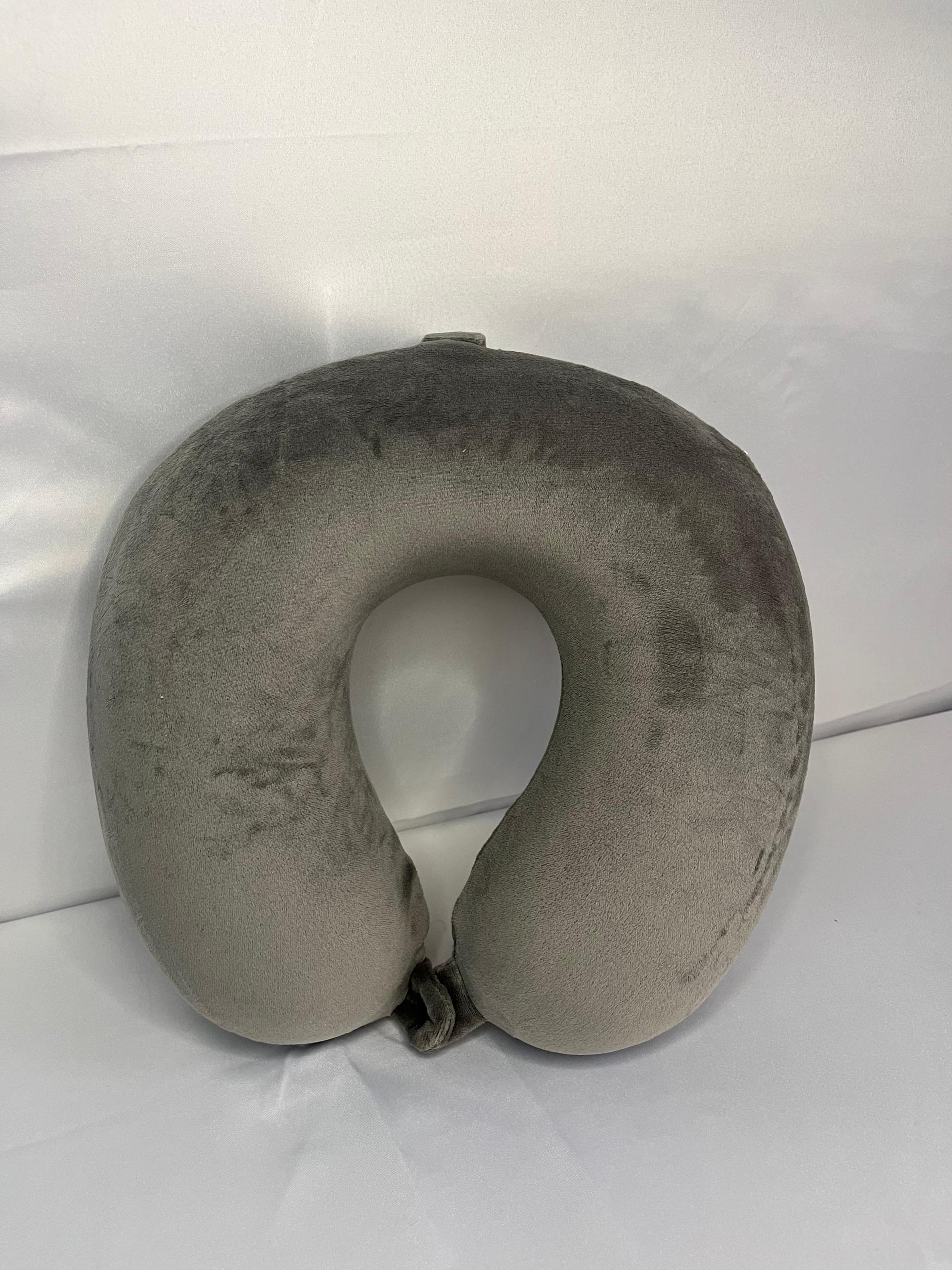 Memory Foam Neck Pillow for Travel & Cervical Neck Support