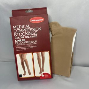 Orthoguide Medical Compression Socks for Leg Swelling & DVT Prevention